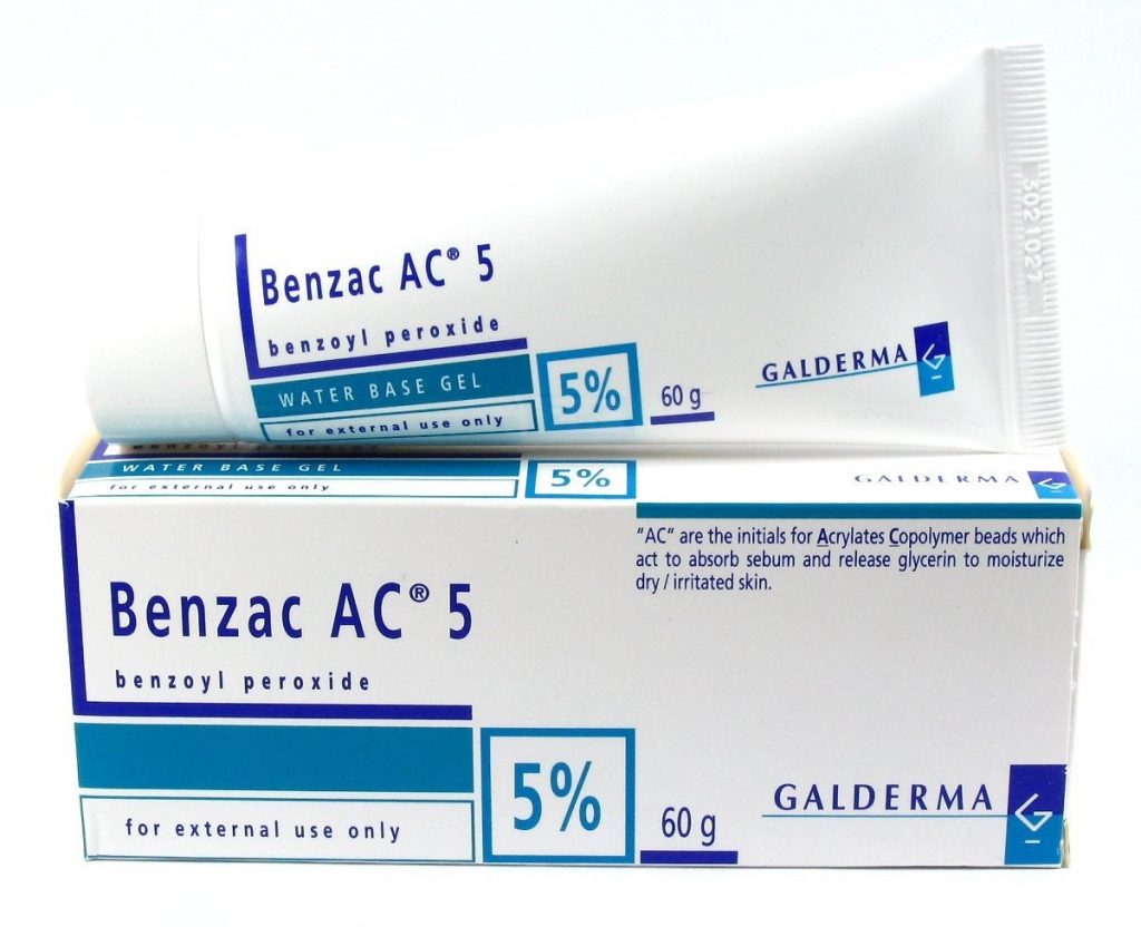 ครีมรักษาสิวสูตรเข้มข้น Benzac AC