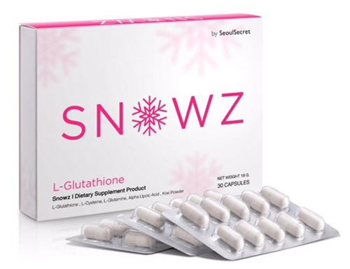 กลูต้าผิวขาว Snowz Gluta