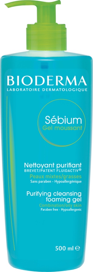 Bioderma Sebium Gel Moussant Purifying Cleansing Foaming Gel